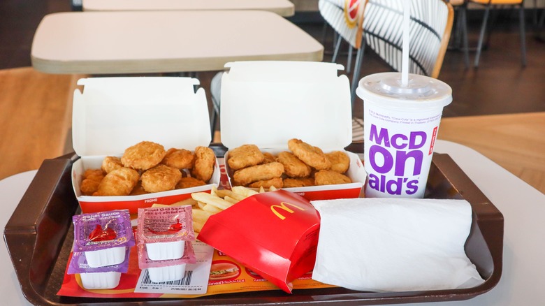 McDonald's nuggets meal