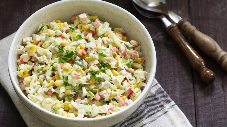 canned crab salad