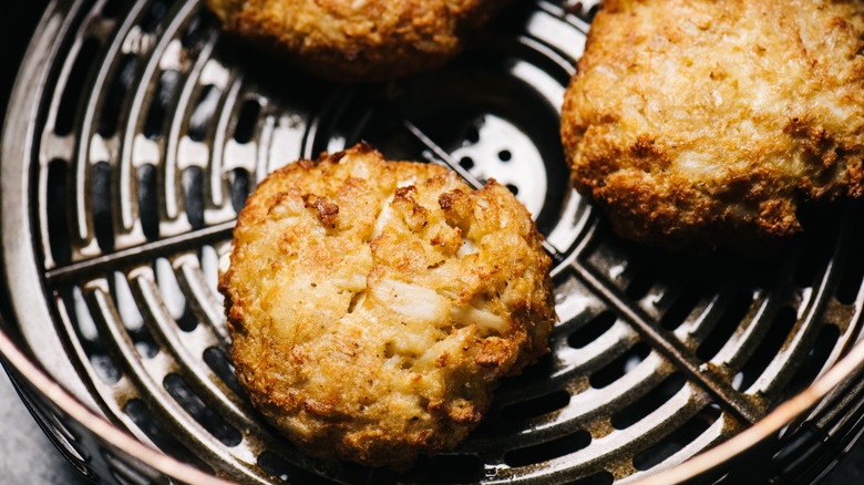 Crab cakes in air fryer