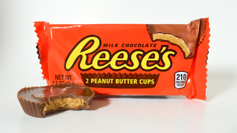 A Reese's Peanut Butter Cup