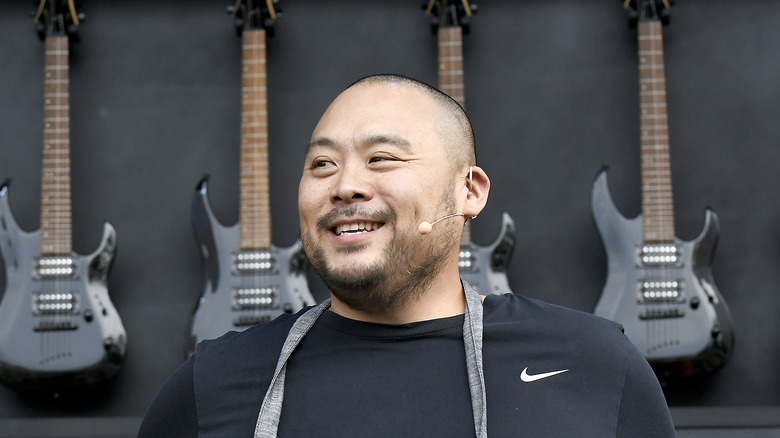 David Chang smiling