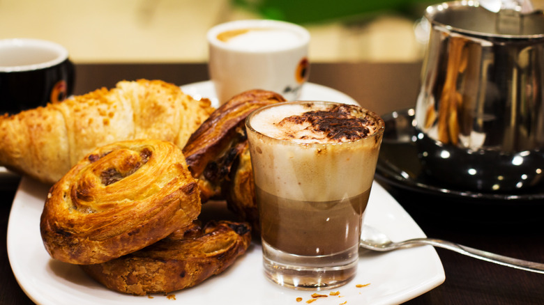 Coffee and pastries 