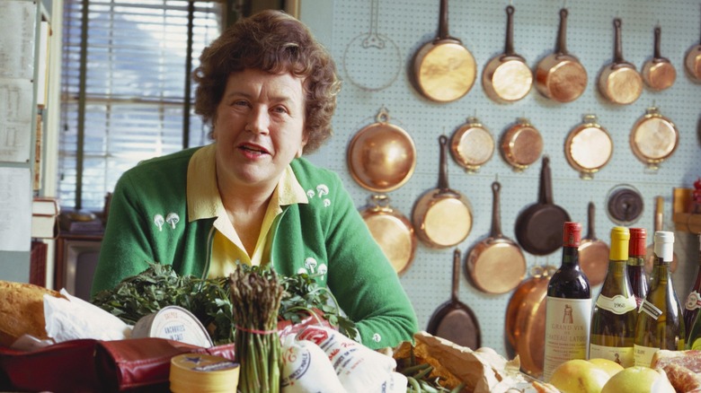 1970s julia child in kitchen