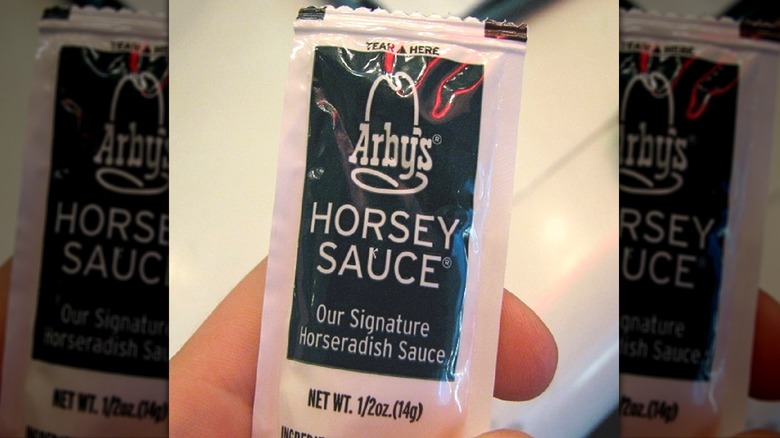 Arby's Horsey sauce packet