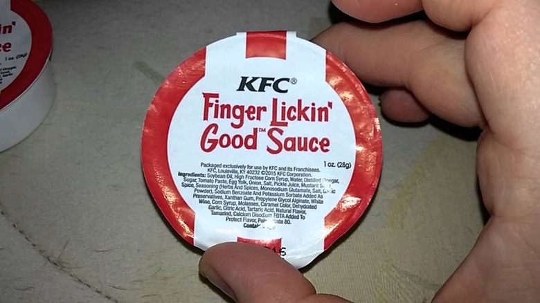 KFC Finger Lickin' Good sauce