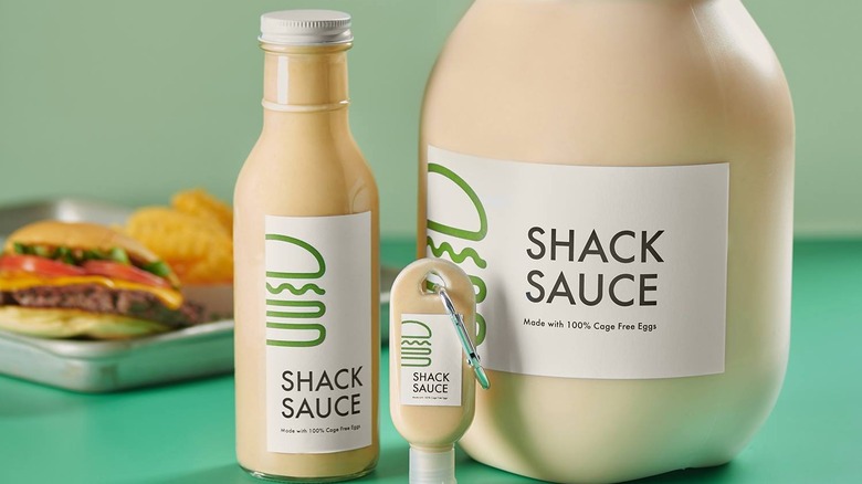 Shake Shack shacksauce bottles