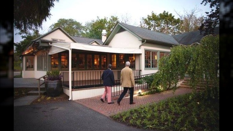 Exterior of Nick & Toni's in East Hampton