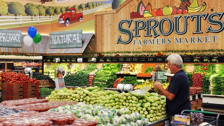 Interior of a Sprouts Farmers Market