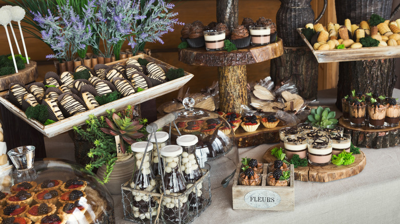 Wedding dessert bar