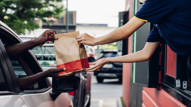 McDonald's drive-thru order