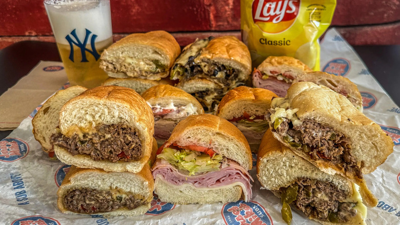 Collection of Jersey Mike's subs