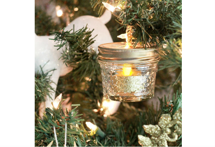 Ball Jar Christmas Ornaments