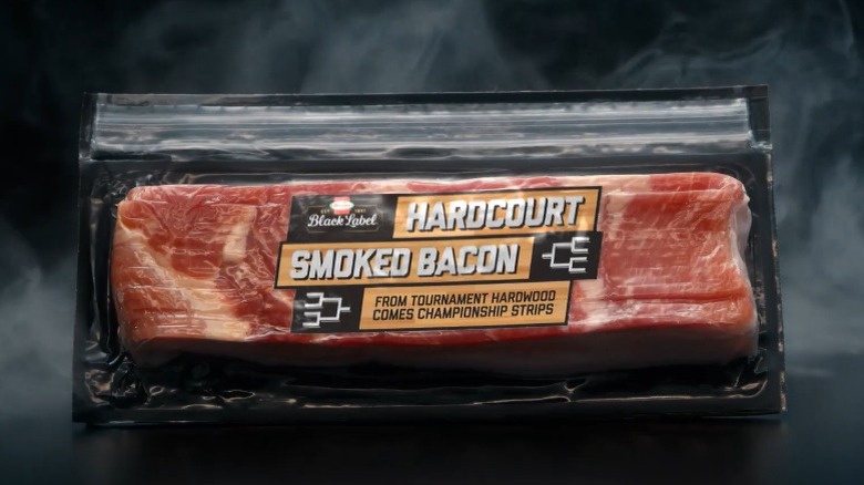 Hormel Hardcourt smoked bacon package