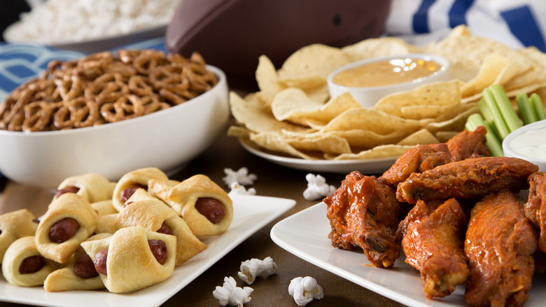 Football game party appetizers