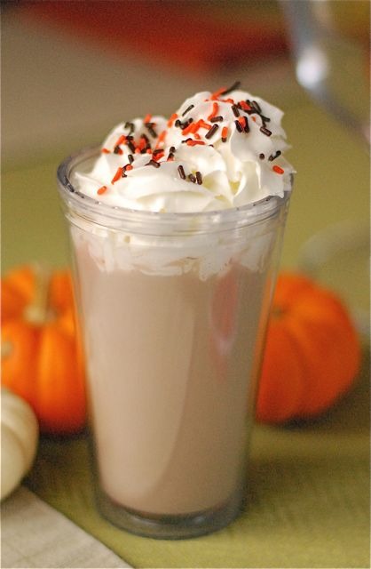 Spiced Pumpkin Hot Chocolate 