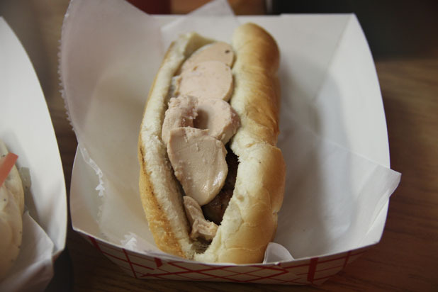 Hot Doug's Foie Gras Dog (Chicago)