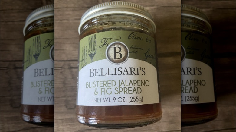 Bellisari's Blistered Jalapeno Fig spread