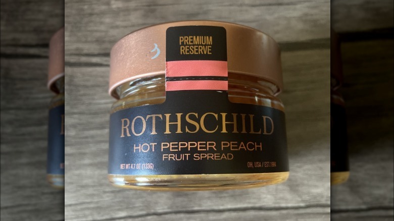  Rothschild hot pepper peach fruit spread