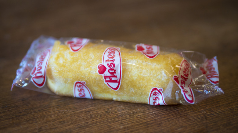 Individually wrapped Twinkie