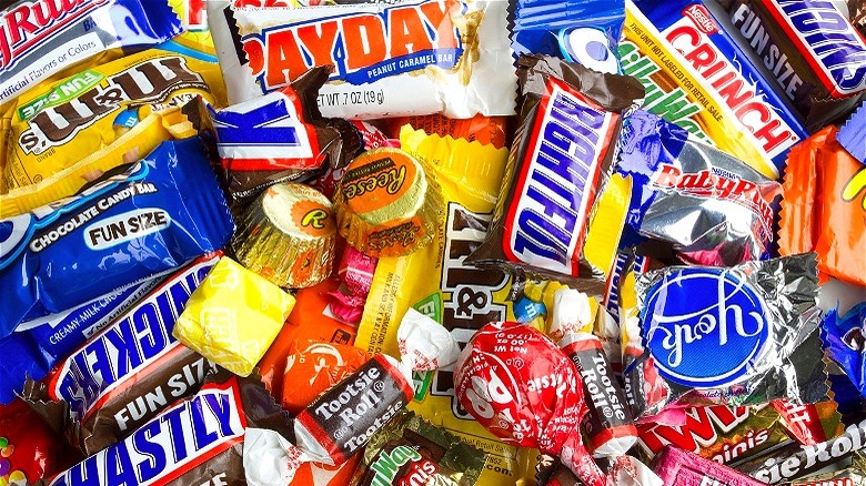 Halloween candy assortment