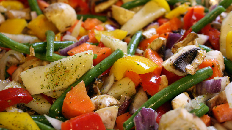 Medley of roasted vegetables