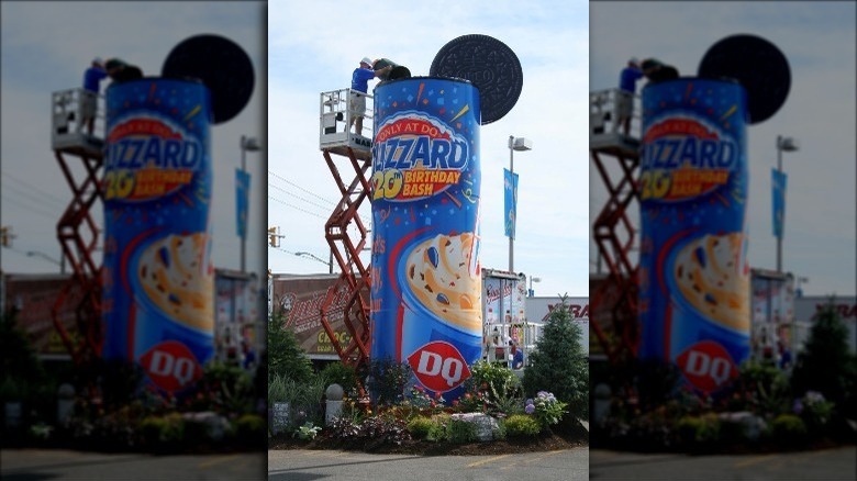 tallest Dairy Queen Blizzard