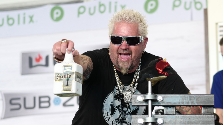 Guy Fieri and his tequila