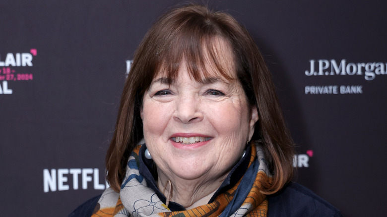 Ina Garten posing at an event.