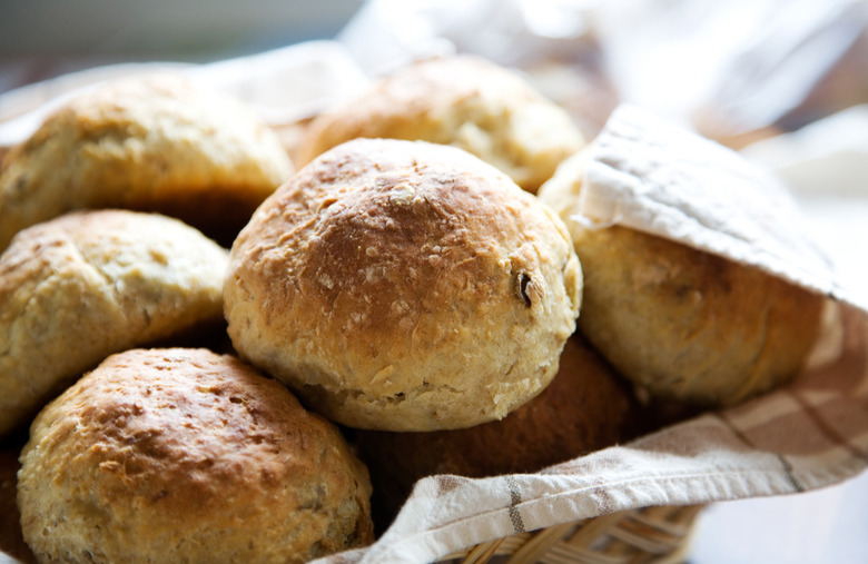 Baked bread and rolls