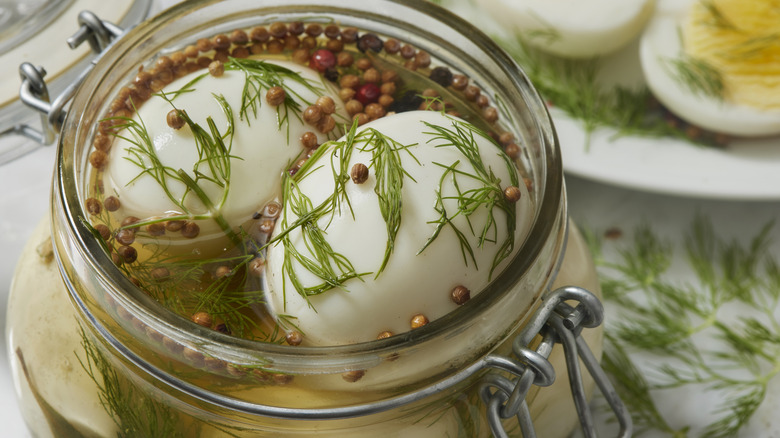 homemade pickled eggs