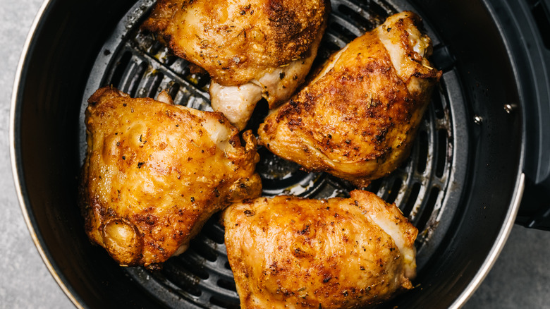 Chicken thighs in air fryer