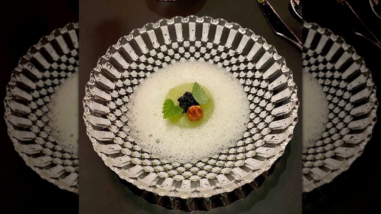 foam dish at Ever 