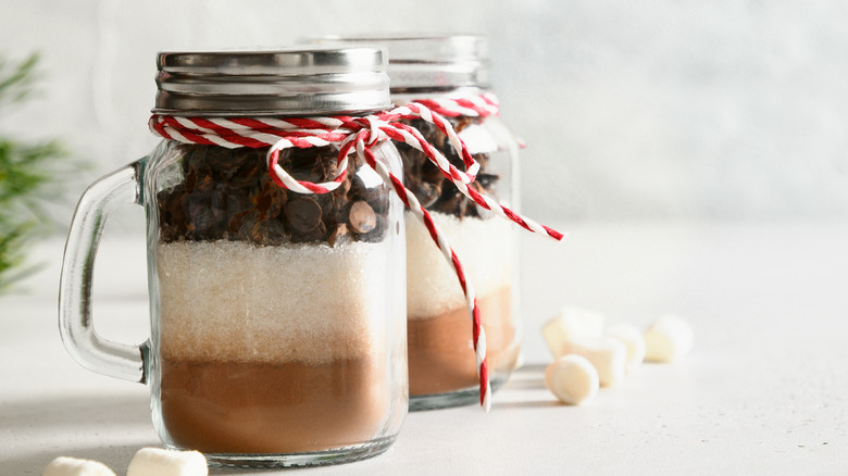 Homemade instant hot chocolate mix