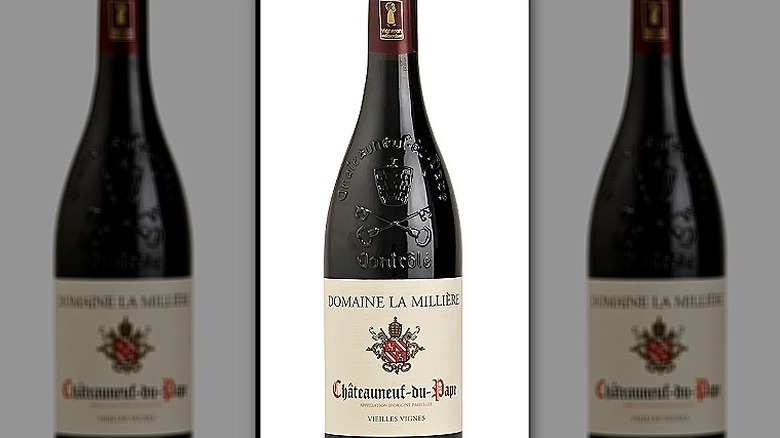 Bottle of Châteauneuf-du-Pape