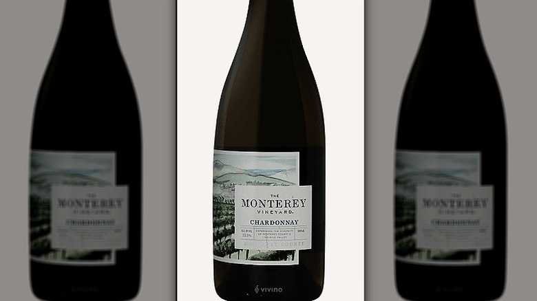 Bottle of Monterey Vineyard Chardonnay