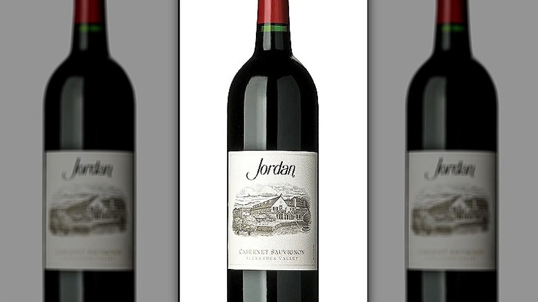 Bottle of Jordan Cabernet Sauvignon