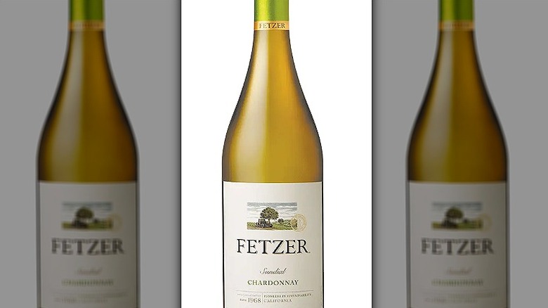 Bottle of Fetzer Chardonnay