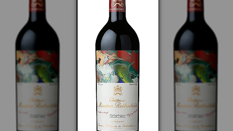 Bottle of Château Mouton-Rothschild Pauillac