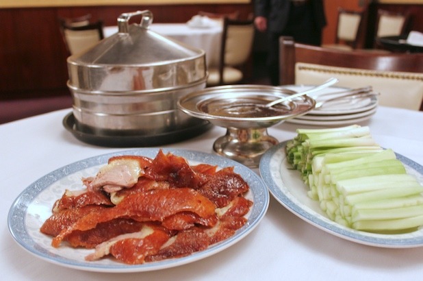 Step 12: Sliced Duck at the Table