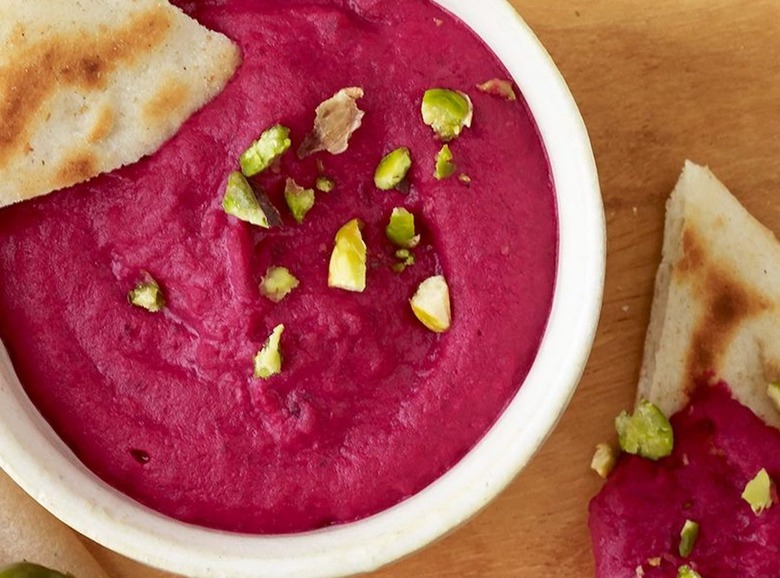 Roasted Beet and White Bean Dip