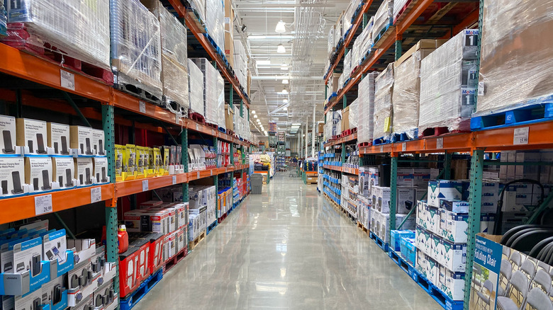 The Inside of a Costco 