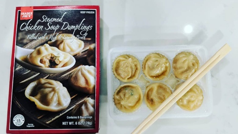 Trader Joe's Steamed Chicken Soup Dumplings