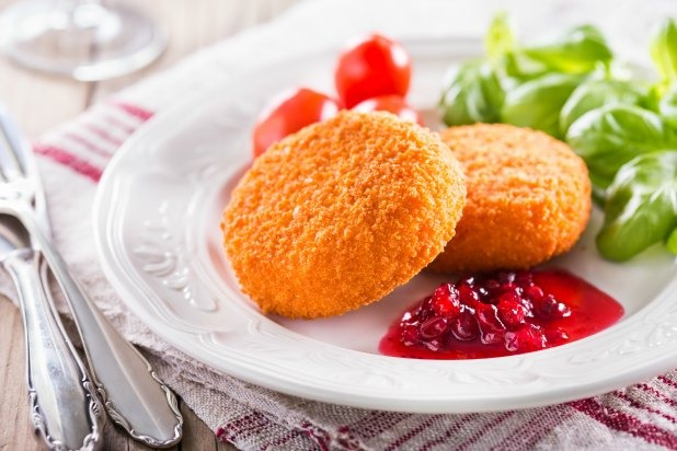 Deep-Fried Cranberry Sauce