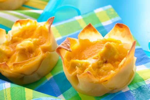 Cheesy Chicken Lunchbox Muffins Recipe