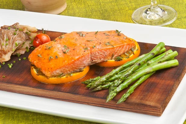 Cedar-Planked King Salmon Recipe