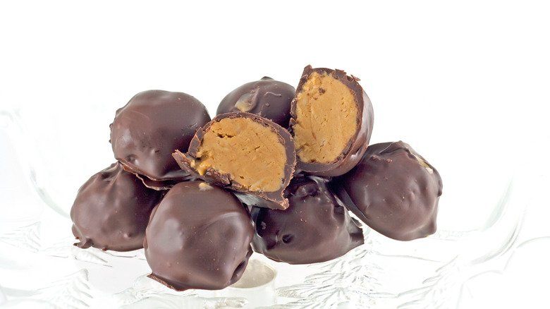 Hand dipped peanut butter cremes 