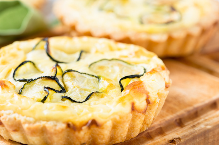 Zucchini and Ricotta Tart