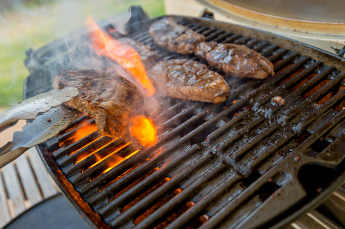 Grilled Boneless Leg of Lamb