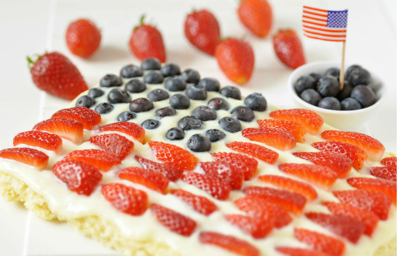 American Flag Cake