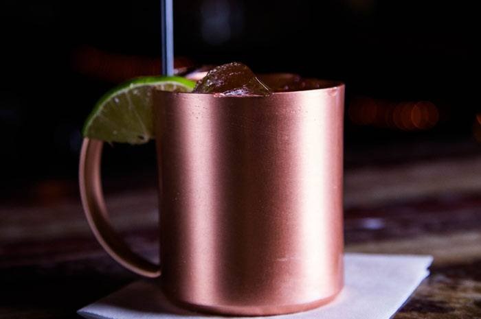 Spiced Apple Mule